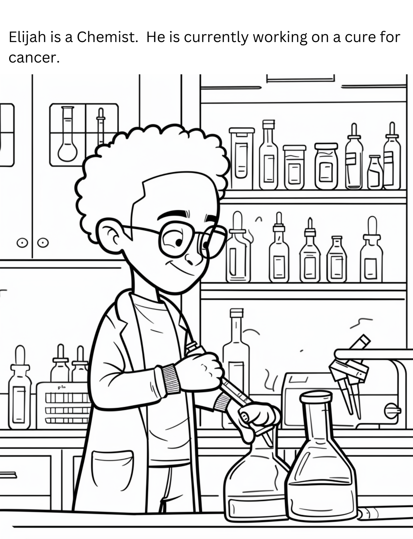 We Can Be Anything - Customized Downloadable Coloring Sheets